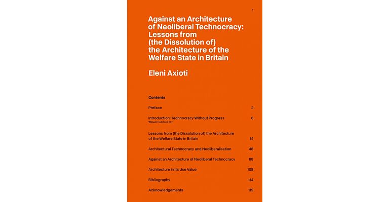 Against an Architecture of Neoliberal Technocracy: Lessons from (the Dissolution of) the Architecture of the Welfare State in Britain (NYP)